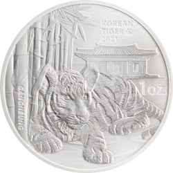 1 Unze Koreanischer Tiger 2021