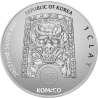 1 oz Unze Silber Südkorea South Korea Tigris 2022 1 Clay