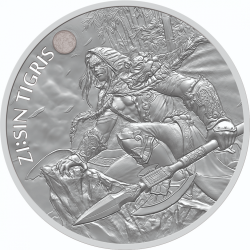 1 oz Unze Silber Südkorea South Korea Tigris 2022 1 Clay