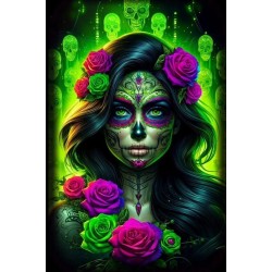 2 Unzen Silber Silbemünze Dia de los Muertos 2025