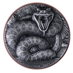 Double Giant Predators Anaconda 2025 – 155 g Bi-Metall (Silber/Kupfer), Antique Finish