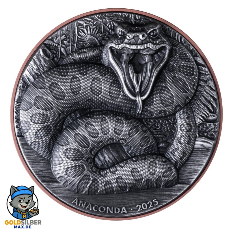 Double Giant Predators Anaconda 2025 – 155 g Bi-Metall (Silber/Kupfer), Antique Finish
