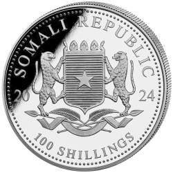 1 Unze Silber Somalia Elefant 2024 wmf