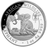 1 Unze Silber Somalia Elefant 2024 wmf
