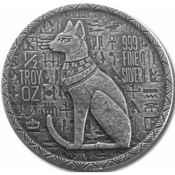 Silber 1/2 Unze Monarch King Tut