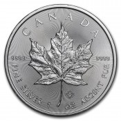 1 Unze Silber Maple Leaf 2019