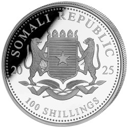 1 Unze Silber Somalia Elefant 2025