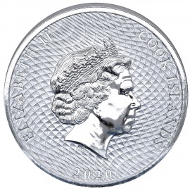 2 Unze Silber Cook Islands 2020