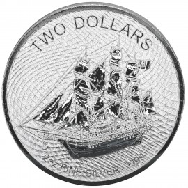 2 Unze oz Silber Cook Islands 2020