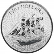 2 Unze oz Silber Cook Islands 2020