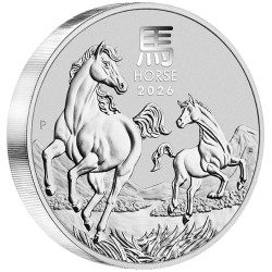 1 Kg Silber Pferd Lunar III 2026