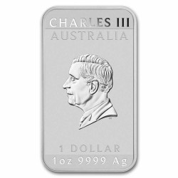 1 Unze Silber Rectangular Dragon Perth Mint