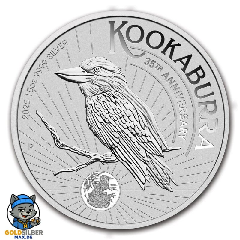 10 oz Silber Silbermünze Kookaburra 2025