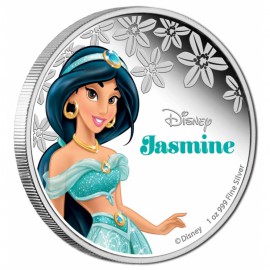 1 Unze Silber Jasmine Disney Nieu
