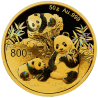 50 gramm g  Gold Unze China Panda Goldmünze 2025 Box