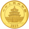 50 gramm g  Gold Unze China Panda Goldmünze 2025 Box