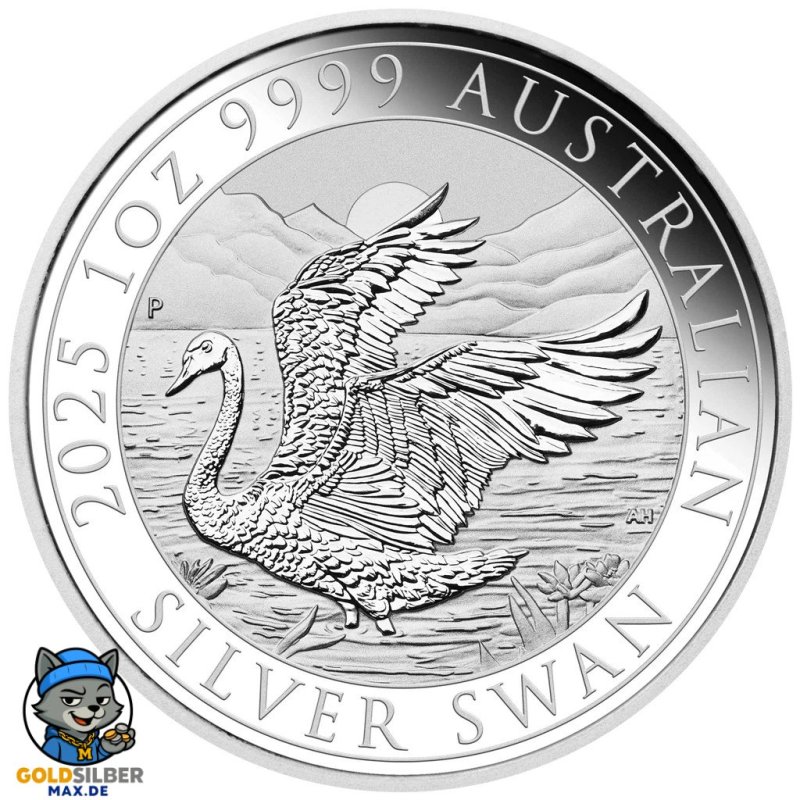 1 Unze Silber Australischer Schwan 2025