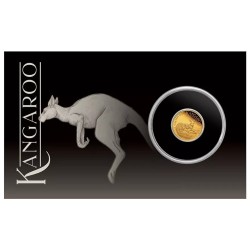 0,5 g Gold Australischer Känguru "Mini Roo" 2025 PP im Blister