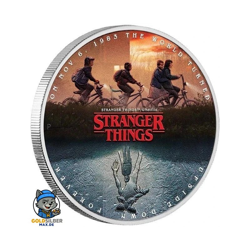 1 Unze Silber Silbermünze stranger Things 2026