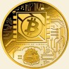 0,5 g Goldmünze Bitcoin PP im Blister