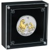 1 oz Unze Silbermünze Pferd Lunar III 2026 gilded