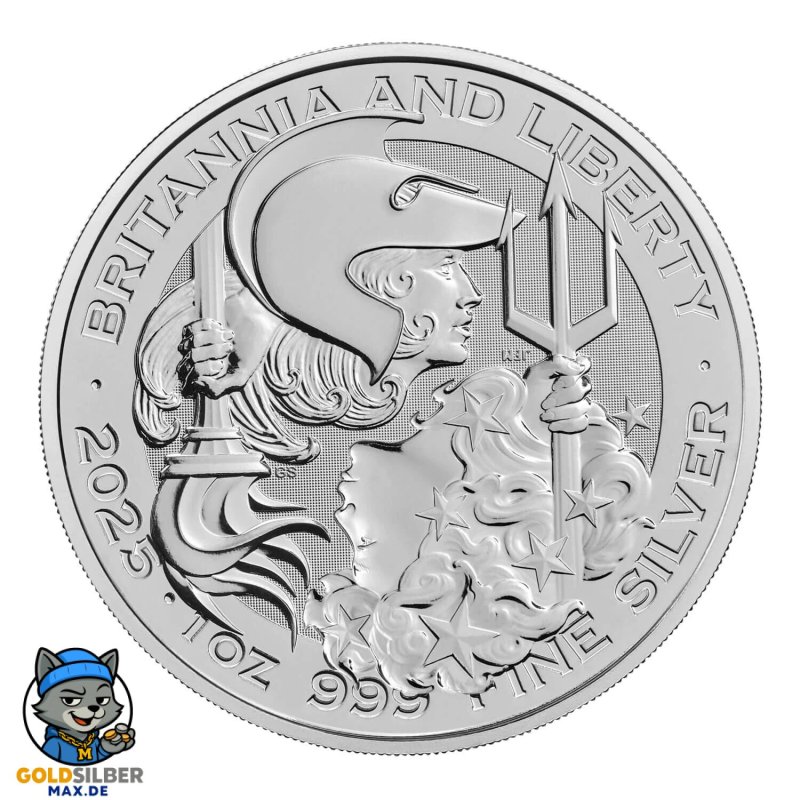 1 Oz Britannia UK Liberty 2025