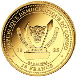 0,5 g Gramm  Gold  World  Life Lion Löwe 2025 PP