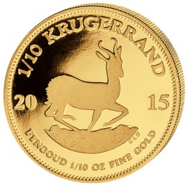 1/10 Unze Gold Krügerrand 2015