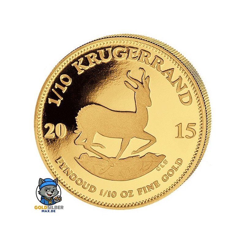 1/10 Unze Gold Krügerrand 2015
