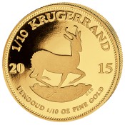 1/10 Unze Gold Krügerrand 2015