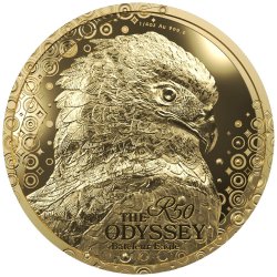1/4 Unze Gold  The Odyssey - Gaukler Eagle -  Gänseadler 2025 PP