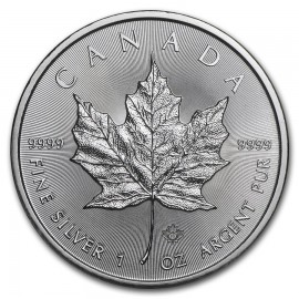1 Unze Silber Maple Leaf 2019