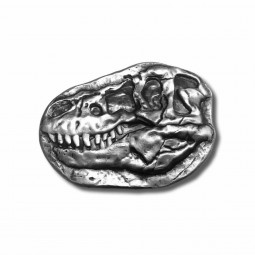 3  Unze oz Silber T Rex Bar in Holzbox