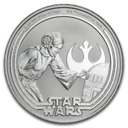 1 Unze oz Silber STAR WARS Prinzessin Leia Niue 2025