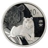Rarität 1 Unze Silber + 1/10 Gold Tiger China 2010