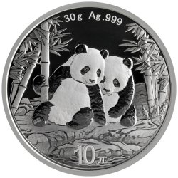 30 Gramm Silber China Panda 2026