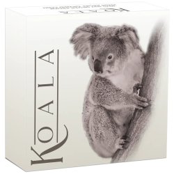 5 Unzen  Silber Australien Koala 2025 High Relief teilvergoldet mit Rosegold