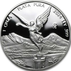 1 Unze Silber Mexiko Libertad 2024 PP