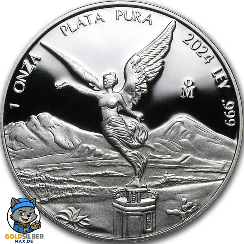 1 Unze Silber Mexiko Libertad 2024 PP