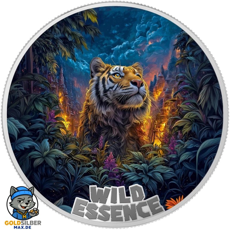 1 Unze Silber Wild Essence – Sumatra Tiger 2026 PP – Liberia