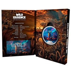 1 Unze Silber Wild Essence – Sumatra Wolf 2026 PP – Liberia