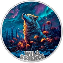 1 Unze Silber Wild Essence – Sumatra Wolf 2026 PP – Liberia