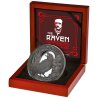1 Unzen Silber Edgar Allan Poe - "Der Rabe" - 2025 - Black Proof