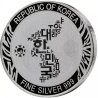 1 Unze Silber Koreanischer Tiger 2020