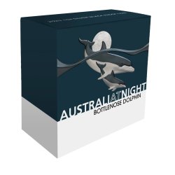 1 Unze Silber - Australien bei Nacht - Großer Tümmler 2025