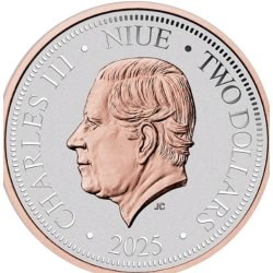 1 Unze oz Silber Koala Super Incuse mit Rose Gold Niue Box 2025