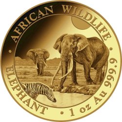 1 oz Unze Somalia Elefant Gold 2026