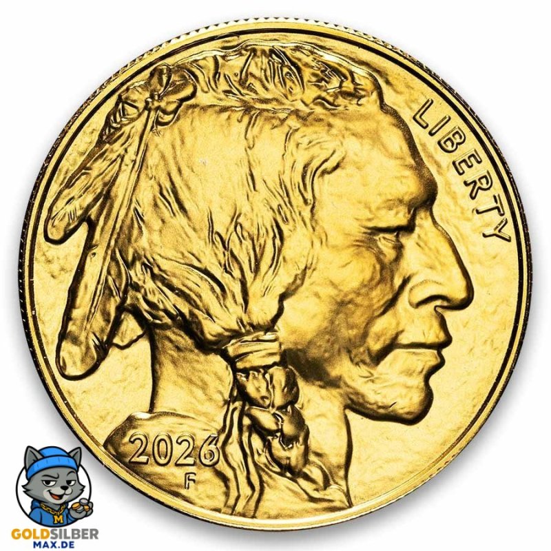 1 oz Unze Gold Goldmünze american Buffalo 2026