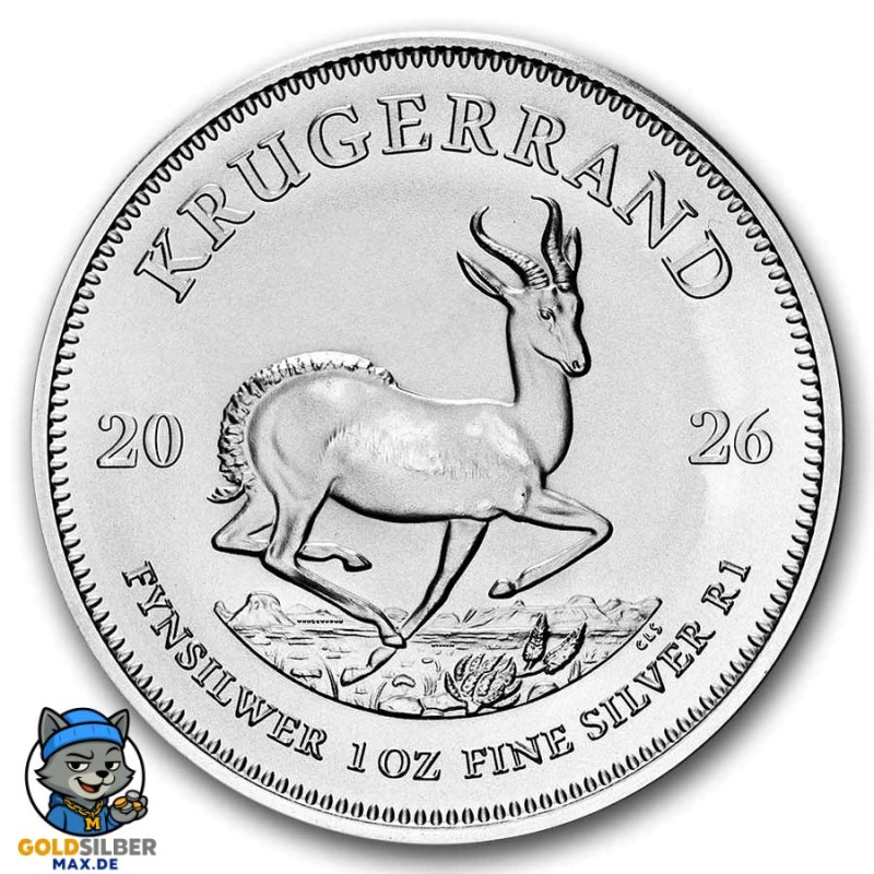 1 Unze Silber Krügerrand 2026 BU