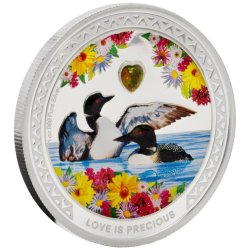 1 Unze Silber Liebe ist Wunderbar Eistaucher 2026